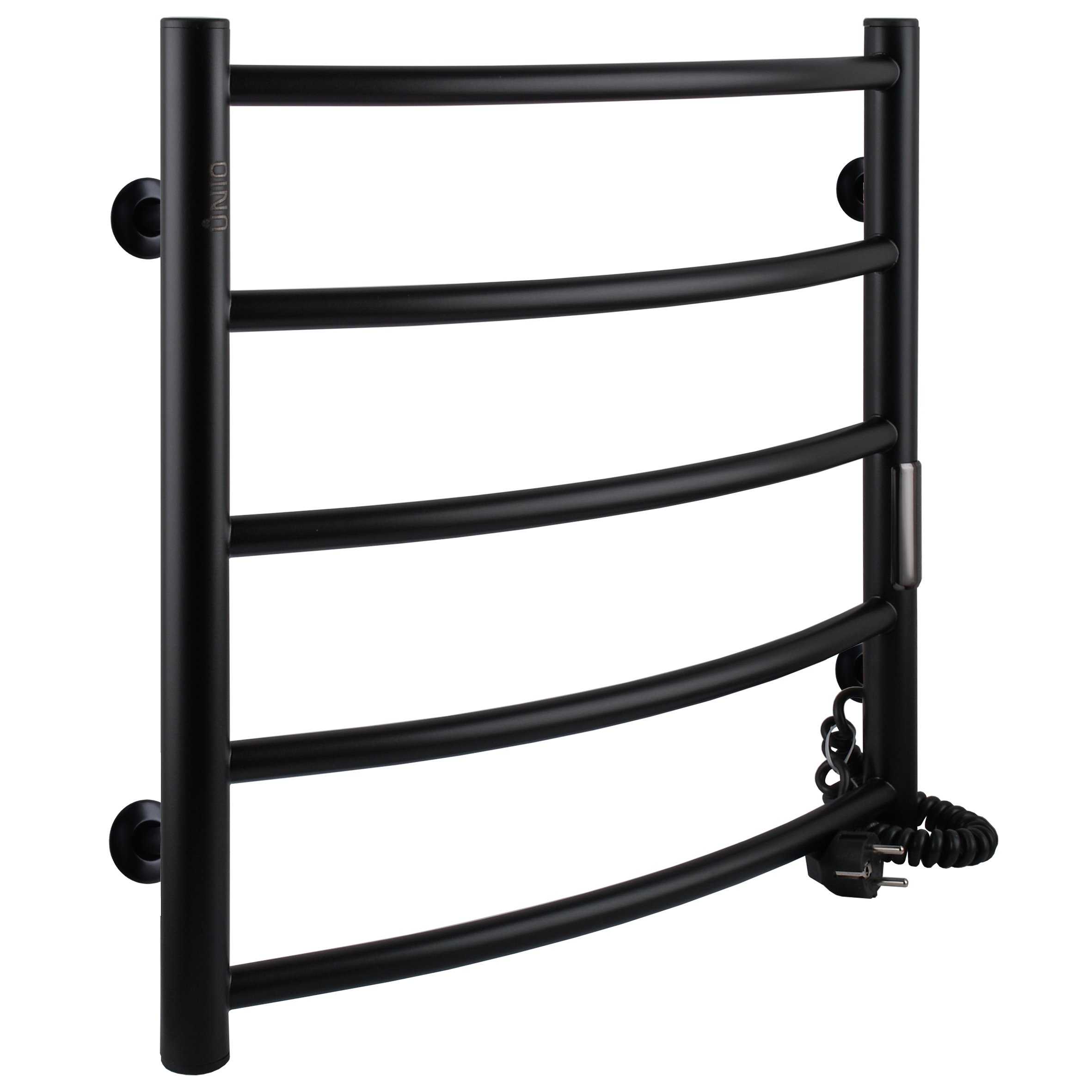 Рушникосушарка UNIO LD ЕU 500-500-5 BLK Драбинка Дуга електро чорна - Image 3