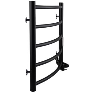 Рушникосушарка UNIO LD ЕU 500-500-5 BLK Драбинка Дуга електро чорна - Image 4