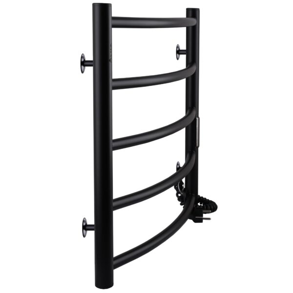 Рушникосушарка UNIO LD ЕU 500-500-5 BLK Драбинка Дуга електро чорна