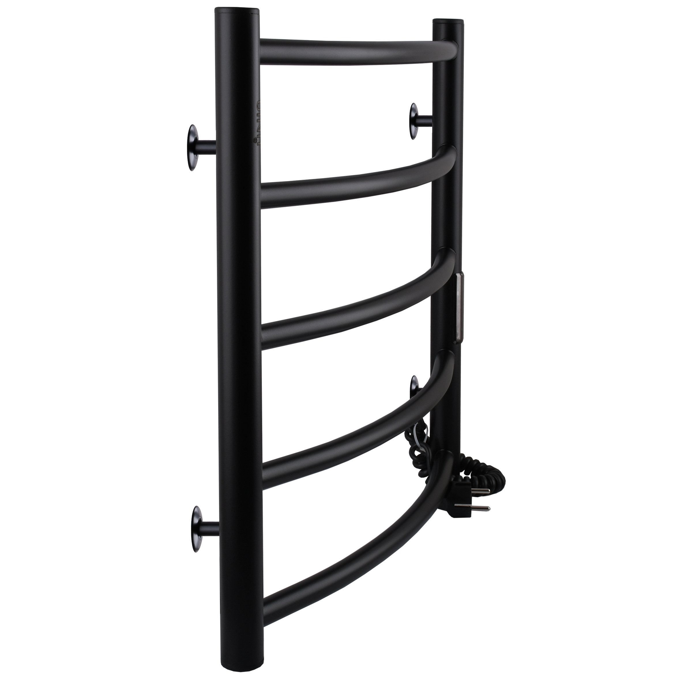 Рушникосушарка UNIO LD ЕU 500-500-5 BLK Драбинка Дуга електро чорна - Image 4