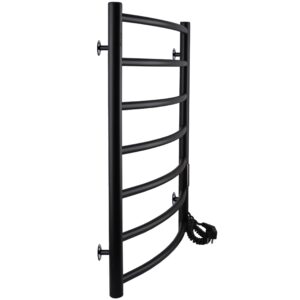 Рушникосушарка UNIO LD ЕU 700-500-7 BLK Драбинка Дуга електро чорна - Image 4