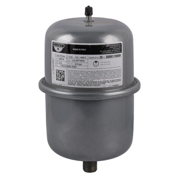 Гідроакумулятор з фіксованою мембраною   2л Zilmet HYDRO-PRO 10bar (11A0000200 )
