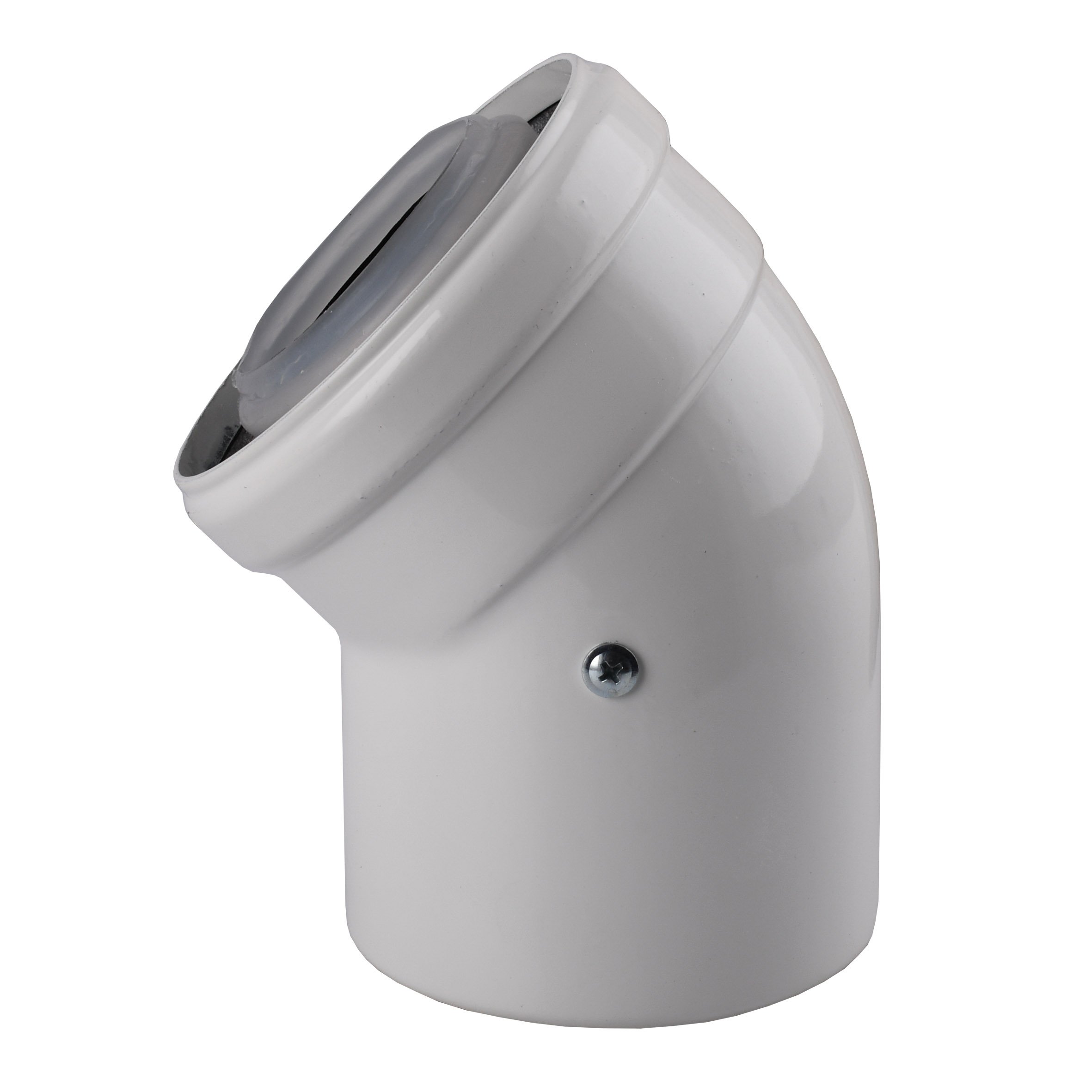 Коліно 45 градусів, d=60/100 mm CE.00.30 C Конденсаційне - Image 1