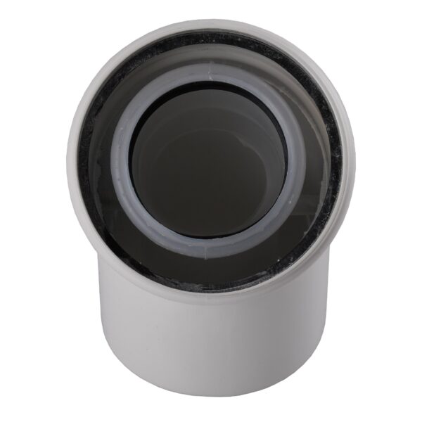 Коліно 45 градусів, d=60/100 mm CE.00.30 C Конденсаційне